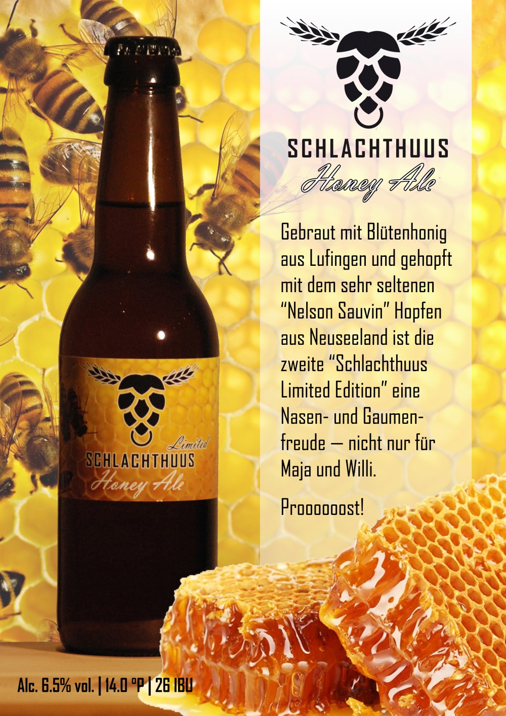 Schlachthuus Limited Honey Ale